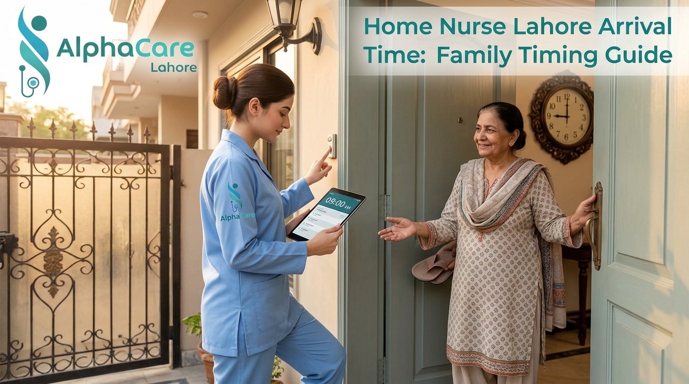 Home Nurse Lahore Arrival Time