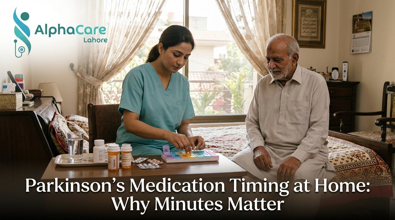 Parkinson's Medication Timing at Home